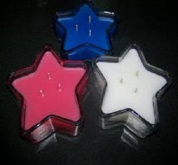 Star Container Candles